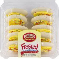 Mängden socker i Frosted sugar cookies