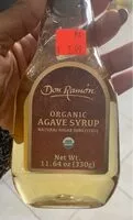 Mängden socker i Organic agave syrup