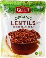Mängden socker i Organic ready to eat lentils