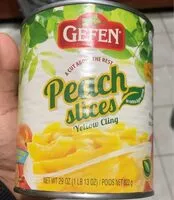 Mängden socker i Peach slices