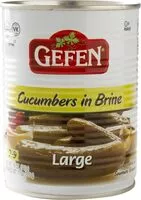 Mängden socker i Large Cucumbers In Brine