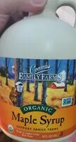 Mängden socker i Organic maple syrup