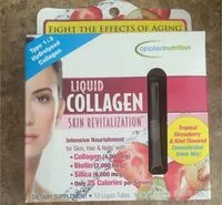 Mängden socker i Liquid collagen