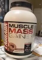 Mängden socker i Muscle mass gainer