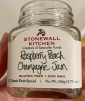 Mängden socker i Rasberry peach champagne jam
