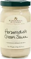 Mängden socker i Horseradish cream sauce