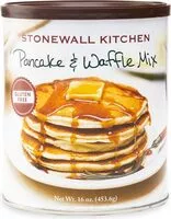 Mängden socker i Gluten free pancake and waffle mix