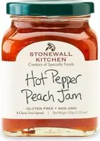 Mängden socker i Hot pepper peach jam
