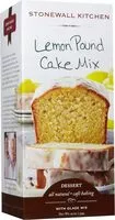 Mängden socker i Mix glaze lemon pound cake