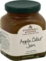 Mängden socker i Stonewall  Kitchen Apple Cider Jam