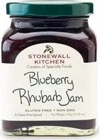 Mängden socker i Jam blueberry rhubarb