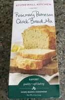Mängden socker i Rosemary parmesan quick bread mix