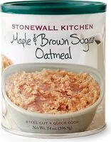Mängden socker i Maple and brown sugar oatmeal