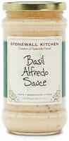 Mängden socker i Stonewall kitchen, basil alfredo sauce