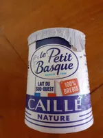 Mängden socker i le petit Basque caillé nature