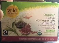 Mängden socker i Organic fairtrade pomegranate white tea