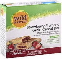 Mängden socker i Strawberry Fruit & Grain Cereal Bar