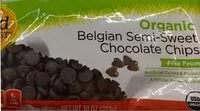 Mängden socker i Organic Belgian Semi-Sweet Chocolate Chips