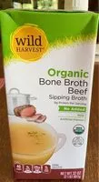 Mängden socker i Organic Bone Broth Beef