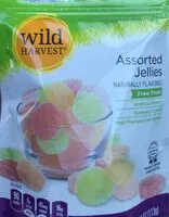 Mängden socker i Wild harvest assorted jellies