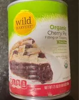 Mängden socker i Cherry pie filling or topping