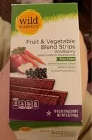 Mängden socker i Fruit & Vegetable Blend Strips Wildberry