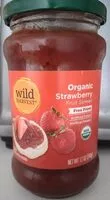 Mängden socker i Wild harvest organic strawberry fruit spread