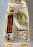 Mängden socker i Brown rice