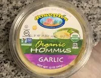 Mängden socker i organic garlic hommus