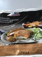 Mängden socker i Hähnchen- Kürbiskernschnitzel Steirische Art