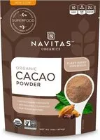 Mängden socker i Cacao powder