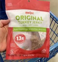 Mängden socker i Turkey jerky