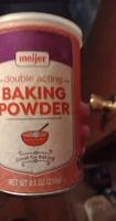 Mängden socker i Double Acting Baking Powder