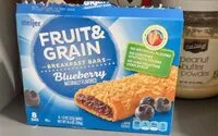 Mängden socker i Blueberry fruit & grain breakfast bars
