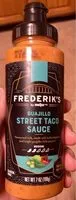 Mängden socker i Fredericks gualillo street taco sauce