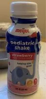 Mängden socker i Strawberry Pediatric Shake