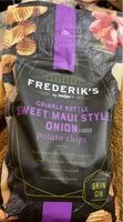 Mängden socker i Crinkle kettle sweet maui style onion potato chips