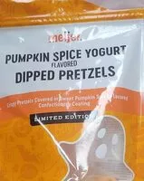 Mängden socker i Pumpkin spice yogurt dipped pretzels