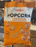 Mängden socker i cheddar popcorn
