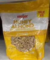 Mängden socker i honey almond granola