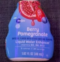 Mängden socker i Liquid Water Enhancer, Berry Pomegranate