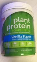 Mängden socker i Vanilla plant protein powder