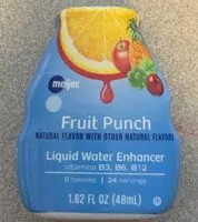 Mängden socker i Liquid Water Enhancer