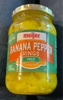 Mängden socker i Banana Pepper Rings