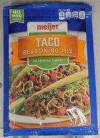 Mängden socker i Taco Seasoning Mix