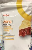 Mängden socker i Zero Calorie Sweetener with Sucralose