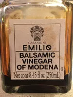 Mängden socker i Balsamic Vinegar of Moderna