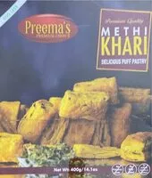 Mängden socker i Methi Khari