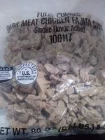 Mängden socker i Fully Cooked Dark Meat Chicken Fajitas Strips