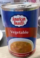 Mängden socker i Vegetable Condensed Soup